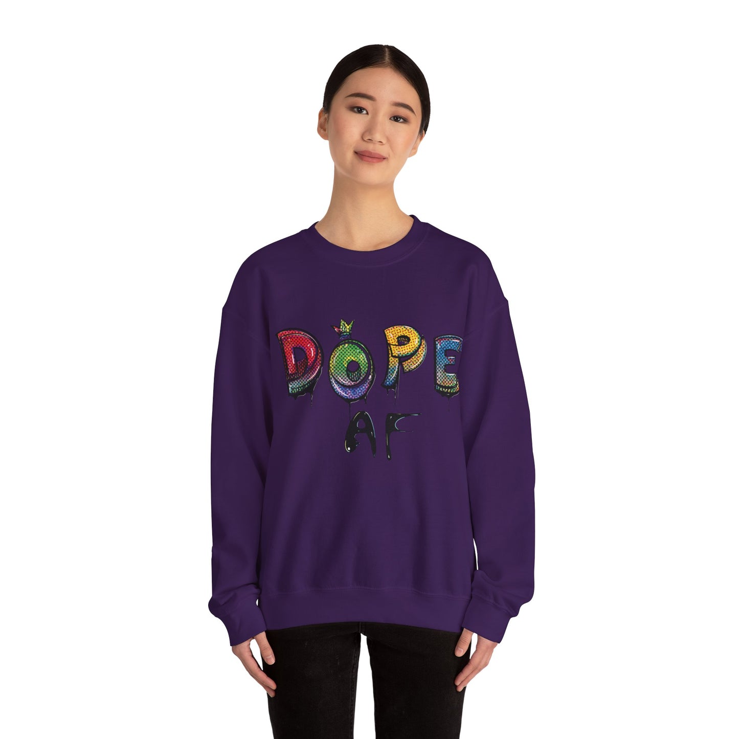 Dope AF | Graphic Sweatshirt