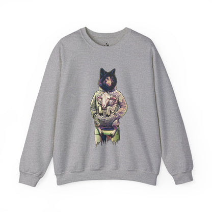 Wolf in Wool | Graphic Sweatshirt